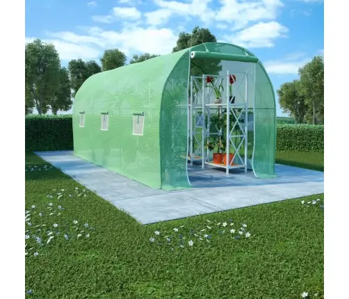 Siltumnīca, 9 M², 4,5X2X2 M Vidaxl