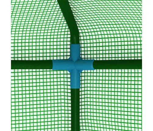 Siltumnīca Ar Plauktiem, Tērauds, 227X223 Cm Vidaxl