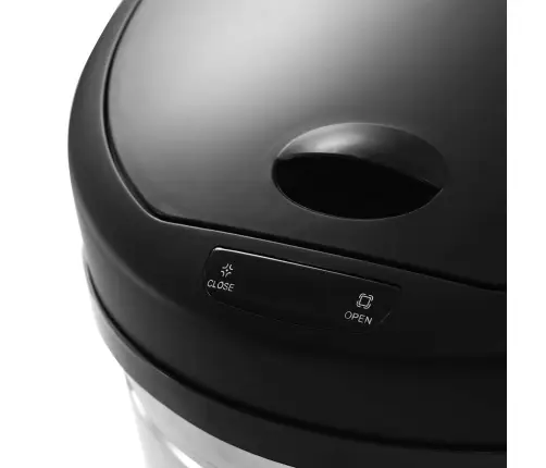 Atkritumu Grozi Melna Nerūsējošs Tērauds Vidaxl