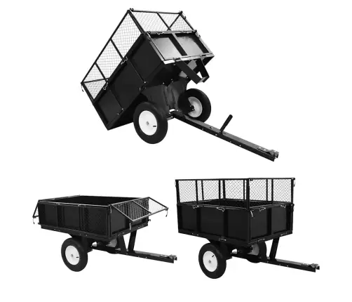 Piekabe Zāliena Pļāvējam, 300 Kg Slogojamība Vidaxl