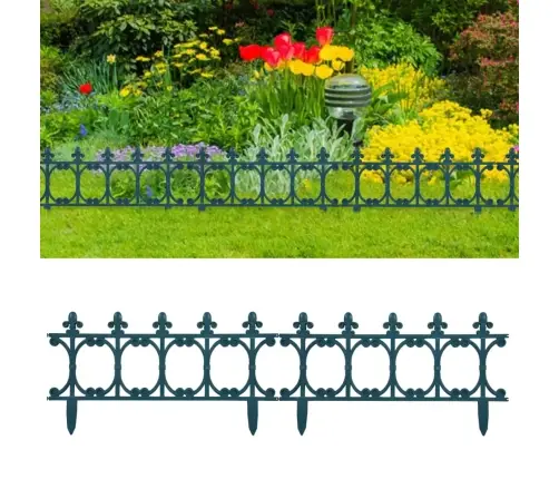 Zāliena Apmales, 16 Gab., Zaļas, 10 M, Pp Vidaxl