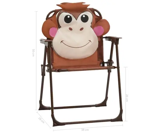 3-Daļīgs Bērnu Bistro Mēbeļu Komplekts Ar Saulessargu, Brūns Vidaxl 3-Daļīgs Bērnu Bistro Mēbeļu Komplekts Ar Saulessargu, Brūns Vidaxl