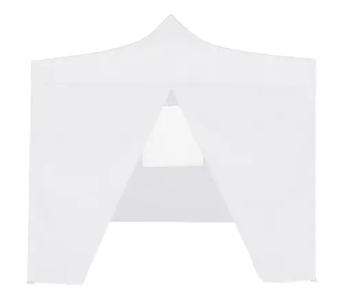 Sulankstoma Palapinė Su 4 Sienomis, Balta, 3X3M, Plienas