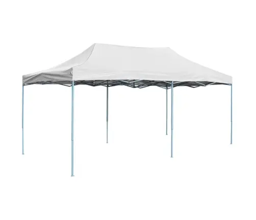 Professionaalne Kokkupandav Peotelk, 3 X 6 M Teras, Valge