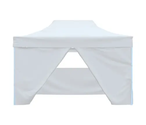 Kokkupandav Peotelk 4 Külgseinaga, 3 X 4,5 M, Valge