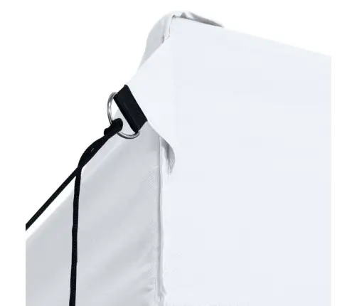 Išskleidžiama Proginė Palapinė Su 3 Sienomis, Balta, 291X413X315 Cm