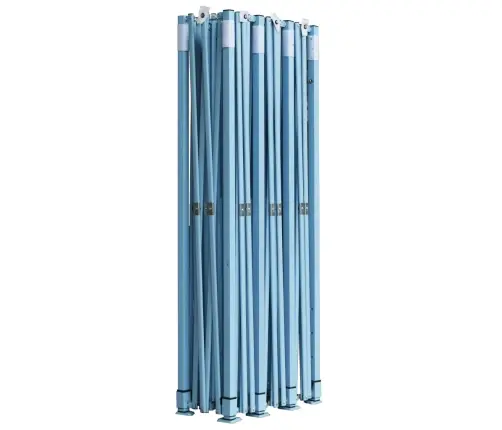 Saliekama Nojume Ar 5 Sānu Sienām, 3X9 M, Balta Vidaxl