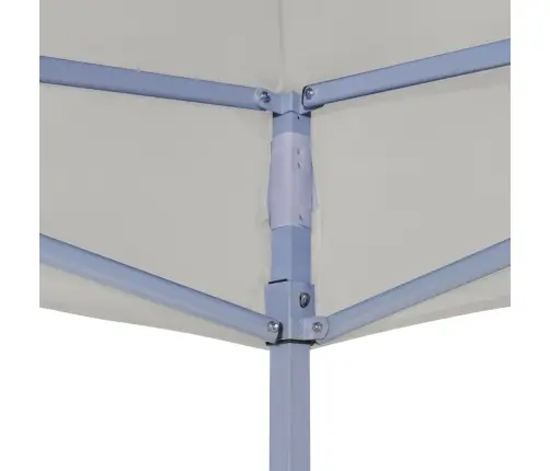 Sulankstoma Proginė Palapinė, Kreminė, 2X2M, Plienas