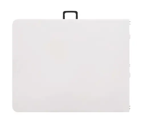 Saliekams Dārza Galds, Balts, 180X72X72 Cm, Hdpe Vidaxl