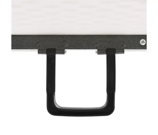 Saliekams Dārza Galds, Balts, 180X72X72 Cm, Hdpe Vidaxl