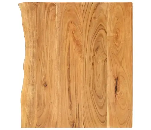 Vannitoakapi Plaat Tugevast Akaatsiapuidust, 58X52X2,5 Cm