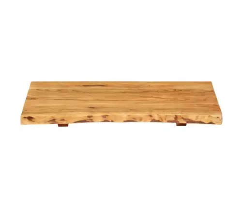 Vannitoakapi Plaat Tugevast Akaatsiapuidust, 58X52X2,5 Cm