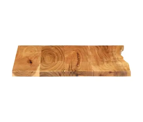 Vannitoakapi Plaat Tugevast Akaatsiapuidust, 58X52X2,5 Cm