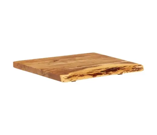Vannitoakapi Plaat Tugevast Akaatsiapuidust, 58X52X3,8 Cm