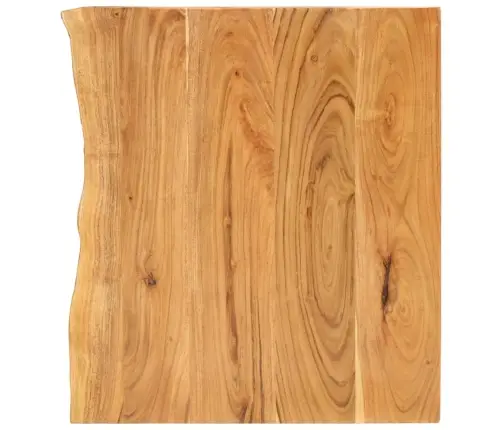 Vonios Spintelės Stalviršis, 80X52X3,8cm Akacijos Masyvas