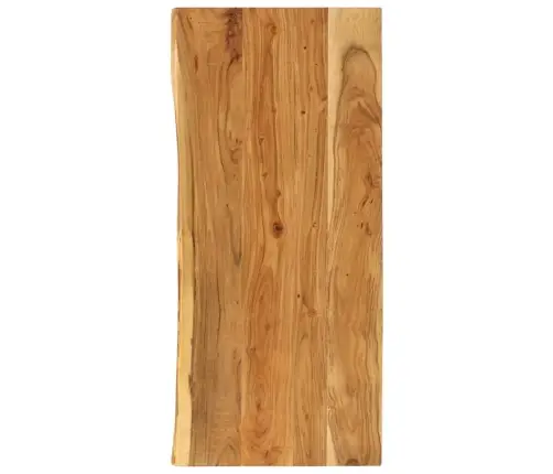 Vannasistabas Galdiņa Virsma, 140X52X2,5 Cm, Akācijas Masīvkoks Vidaxl