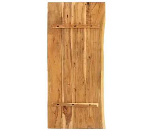 Vannasistabas Galdiņa Virsma, 140X52X2,5 Cm, Akācijas Masīvkoks Vidaxl