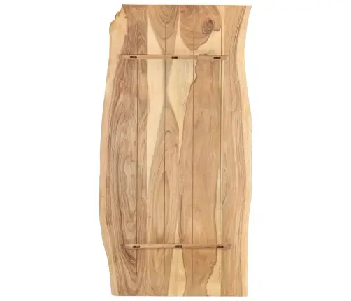 Galda Virsma, Akācijas Masīvkoks, 118X(50-60)X2,5 Cm Vidaxl