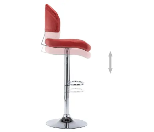 Baaripukid 2 Tk, Veinipunane, Kunstnahk