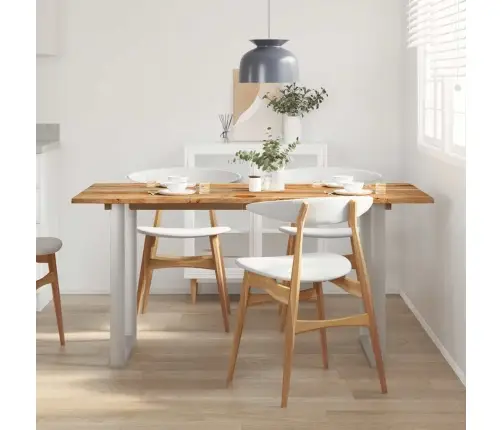 Virtuves Galds, 154X80X76 Cm, Akācijas Masīvkoks Vidaxl