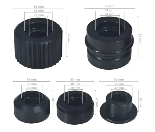 Äärikmutrid Torude Vormimismasinale 12 Tk, Teras