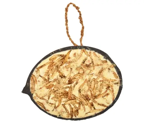 Putnu Barība, Pildītas Kokosriekstu Pusītes, 10 Gab., 290 G Vidaxl