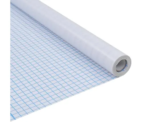 Loga Plēve, Matēta, Strīpas, 0,9X100 M, Pvc Vidaxl