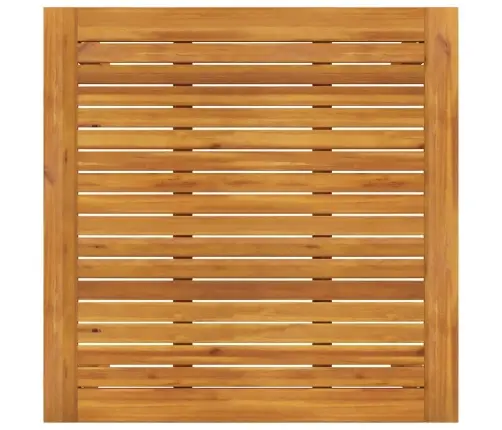 Dārza Galds, 85X85X74 Cm, Akācijas Masīvkoks Vidaxl