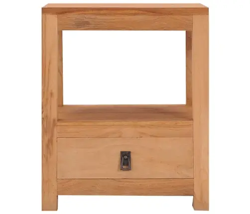 Naktsskapītis, 40X30X50 Cm, Masīvs Tīkkoks Vidaxl