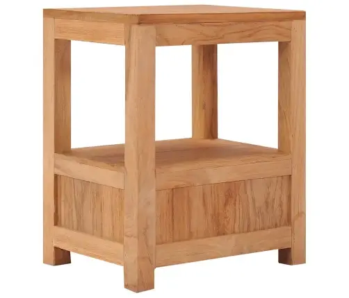 Naktsskapītis, 40X30X50 Cm, Masīvs Tīkkoks Vidaxl