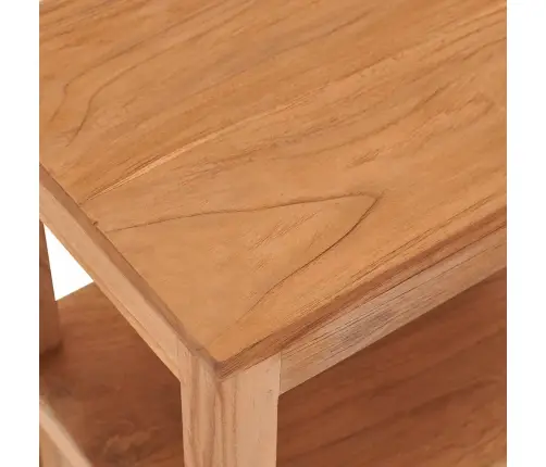 Naktsskapītis, 40X30X50 Cm, Masīvs Tīkkoks Vidaxl