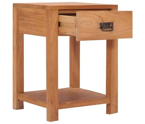 Naktsskapītis, 35X35X50 Cm, Masīvs Tīkkoks Vidaxl