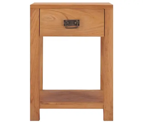 Naktsskapītis, 35X35X50 Cm, Masīvs Tīkkoks Vidaxl