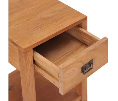 Naktsskapītis, 35X35X50 Cm, Masīvs Tīkkoks Vidaxl