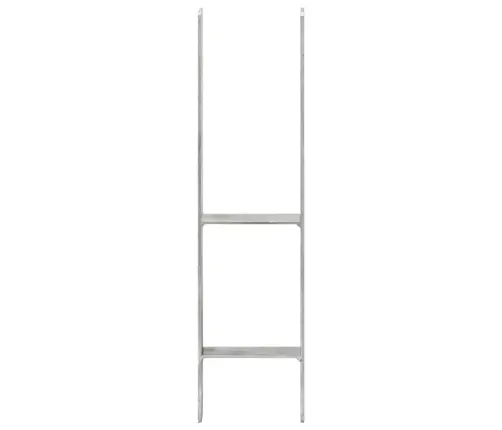 Žoga Stiprinājumi, 6 Gab., Sudraba Krāsa, 14X6X60 Cm, Tērauds Vidaxl