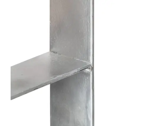 Žoga Stiprinājumi, 6 Gab., Sudraba Krāsa, 14X6X60 Cm, Tērauds Vidaxl