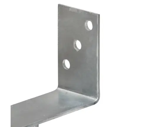 Maavaiad 6 Tk Hõbedane 8 X 6 X 30 Cm Tsingitud Teras