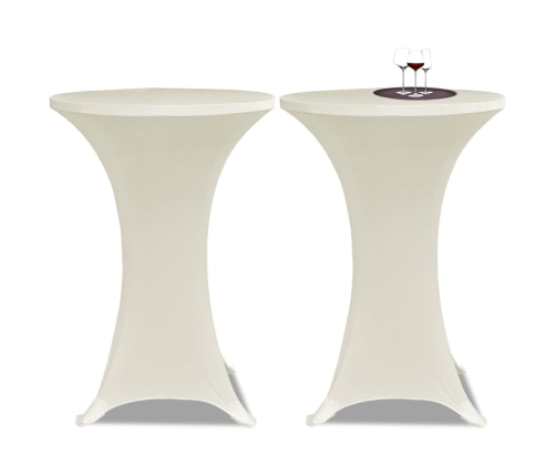 Seisulauakate Ø 70 cm Kreemjasvalge, Veniv, 4 Tk