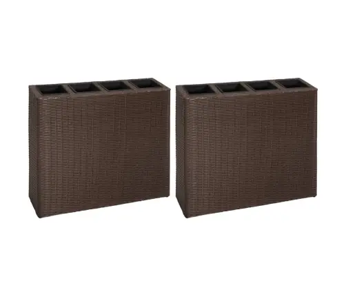 Taimelava 4 Potiga, 2 Tk, Polürotang, Pruun