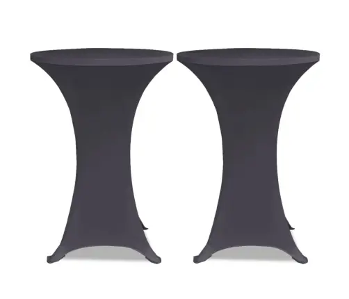 Galdu Pārvalki, 4 Gab., 60 Cm, Elastīgi, Antracīta Pelēki Vidaxl