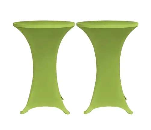 Galdu Pārvalki, 4 Gab., 70 Cm, Zaļš Elastīgs Audums Vidaxl