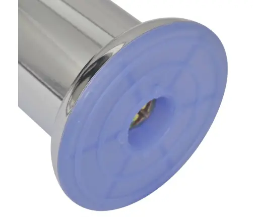 Ümmargused Diivanijalad 8 Tk, Kroom, 60 Mm