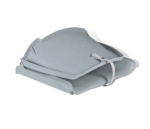 Laivas Krēsli, 2 Gab., Nolaižama Atzveltne, 41X51X48 Cm, Pelēki Vidaxl