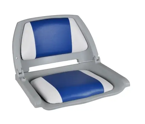 Paadiistmed 2 Tk Kokkupandav Tugi Sinivalge Padi 41X51X48 Cm