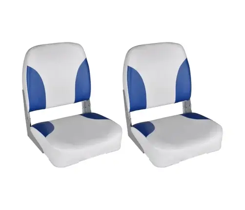 Valties Sėdynės, 2 Vnt., Baltos Ir Mėlynos Sp., 41X36X48Cm