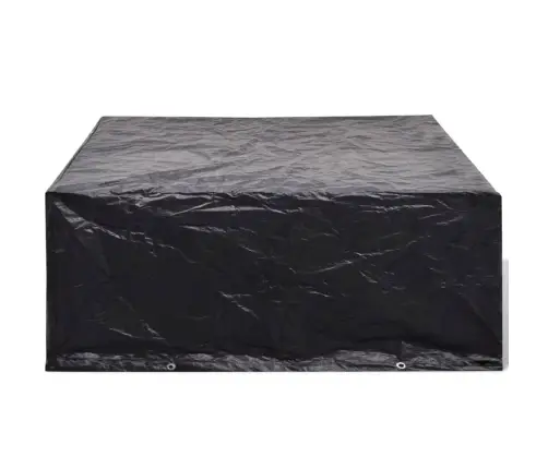 Dārza Mēbeļu Pārklāji, 2 Gab., 10 Gredzeni, 260X260X90 Cm Vidaxl