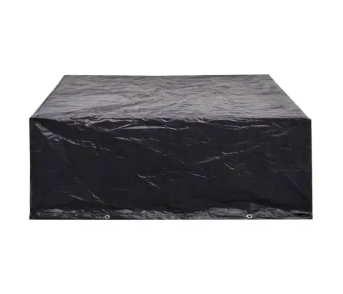 Dārza Mēbeļu Pārklāji, 2 Gab., 8 Gredzeni, 250X210X90 Cm Vidaxl