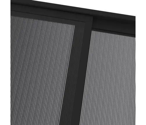 Lapene Ar Jumtu, 4X3X2,5 M, Alumīnijs Un Tērauds Vidaxl