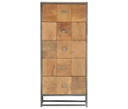 Kummut, 45 X 30 X 100 cm Toekas Taaskasutatud Puit