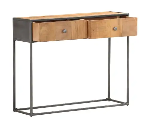Konsoles Galdiņš, 90X30X75 Cm, Pārstrādāts Masīvkoks Vidaxl